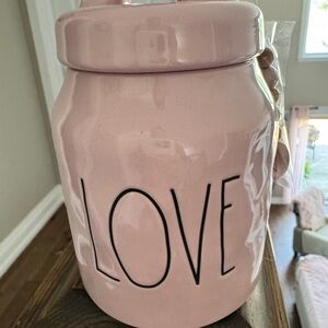 Rae Dunn Artisan Collection Pink Ceramic Piece